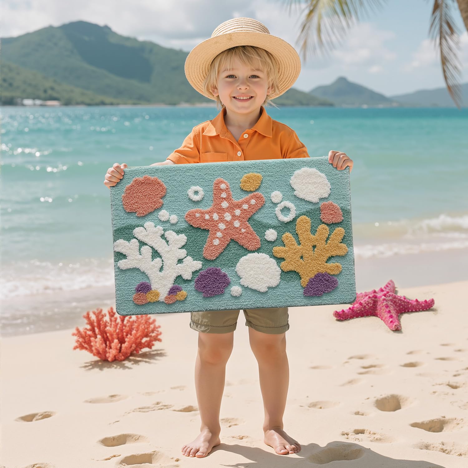 LUMI Bath mats for Bathroom, Non Slip Absorbent Soft Bath Mat, Washable Low Profile Bathroom Rug, Ideal for Shower, Tub, 20"x32" - Image 9